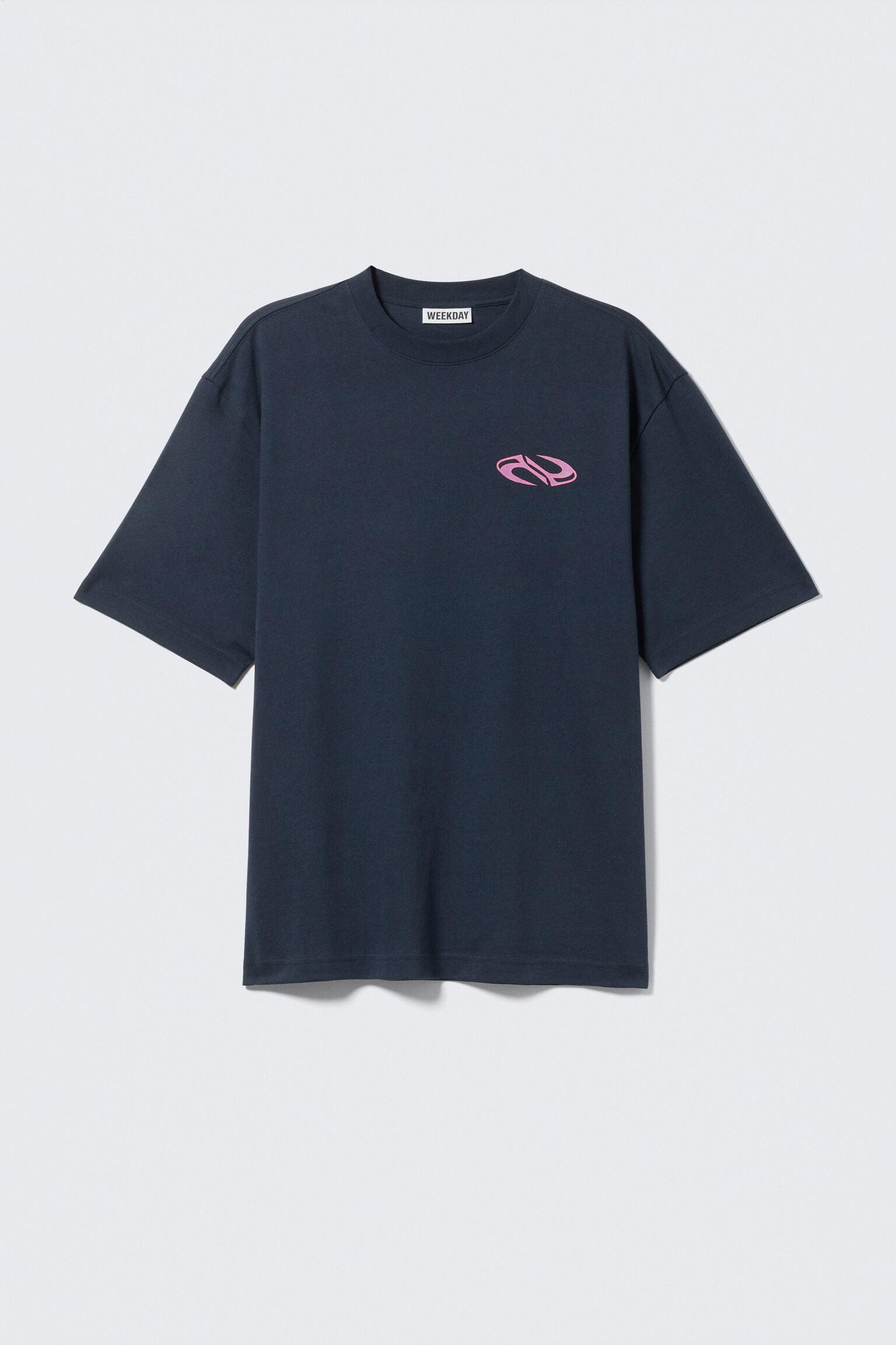 Relaxed Graphic Printed T-shirt - Tmavomodrá - Double Wave/Tmavohnedá - Drea8m/Biela - Surf Hawaii/Sivá - vystrašená mačka/Tmavomodrá - Underground Bird