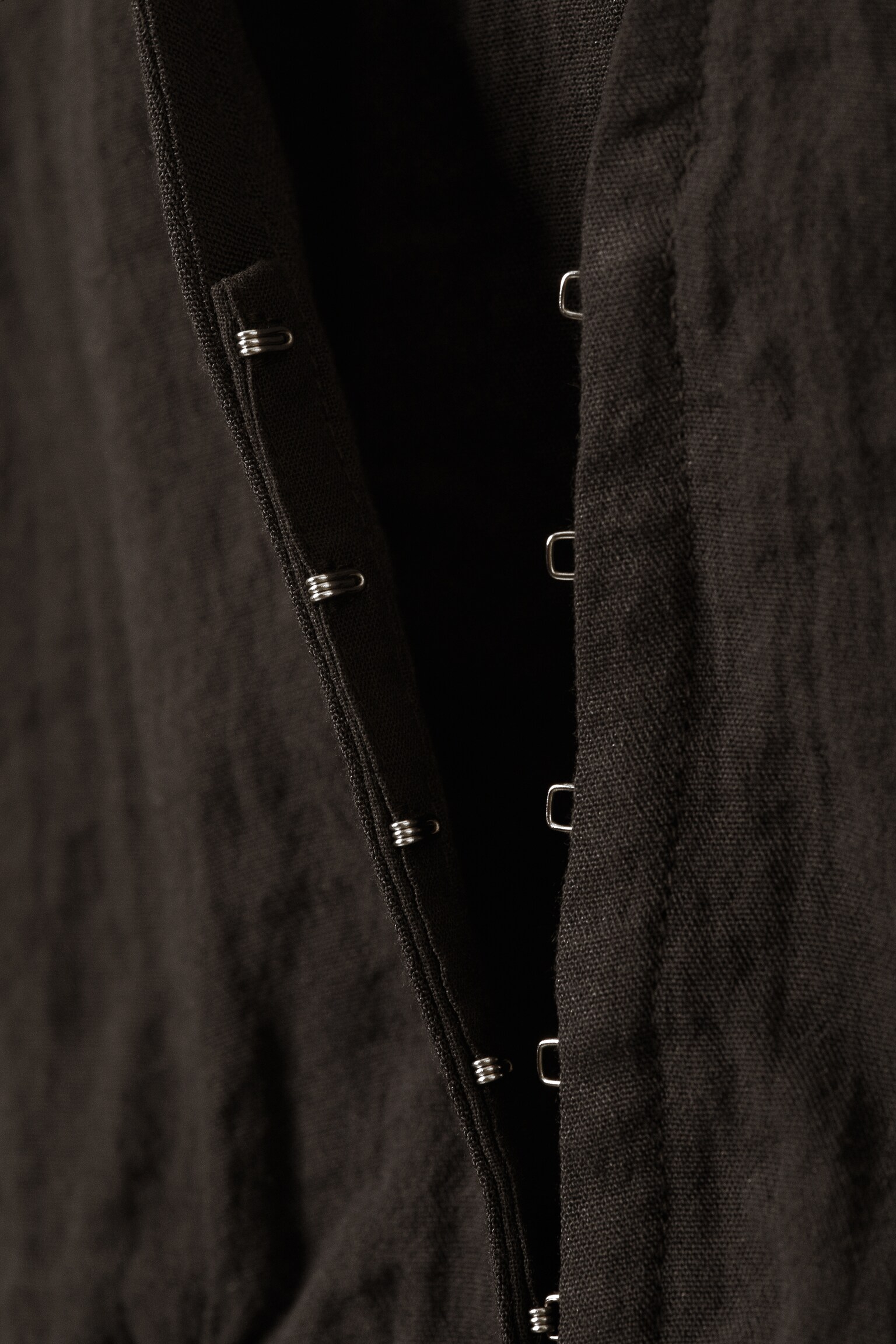 Top de efecto arrugado sin mangas - Marrón oscuro/Blanco/Negro/Blanco/Gris oscuro - 5