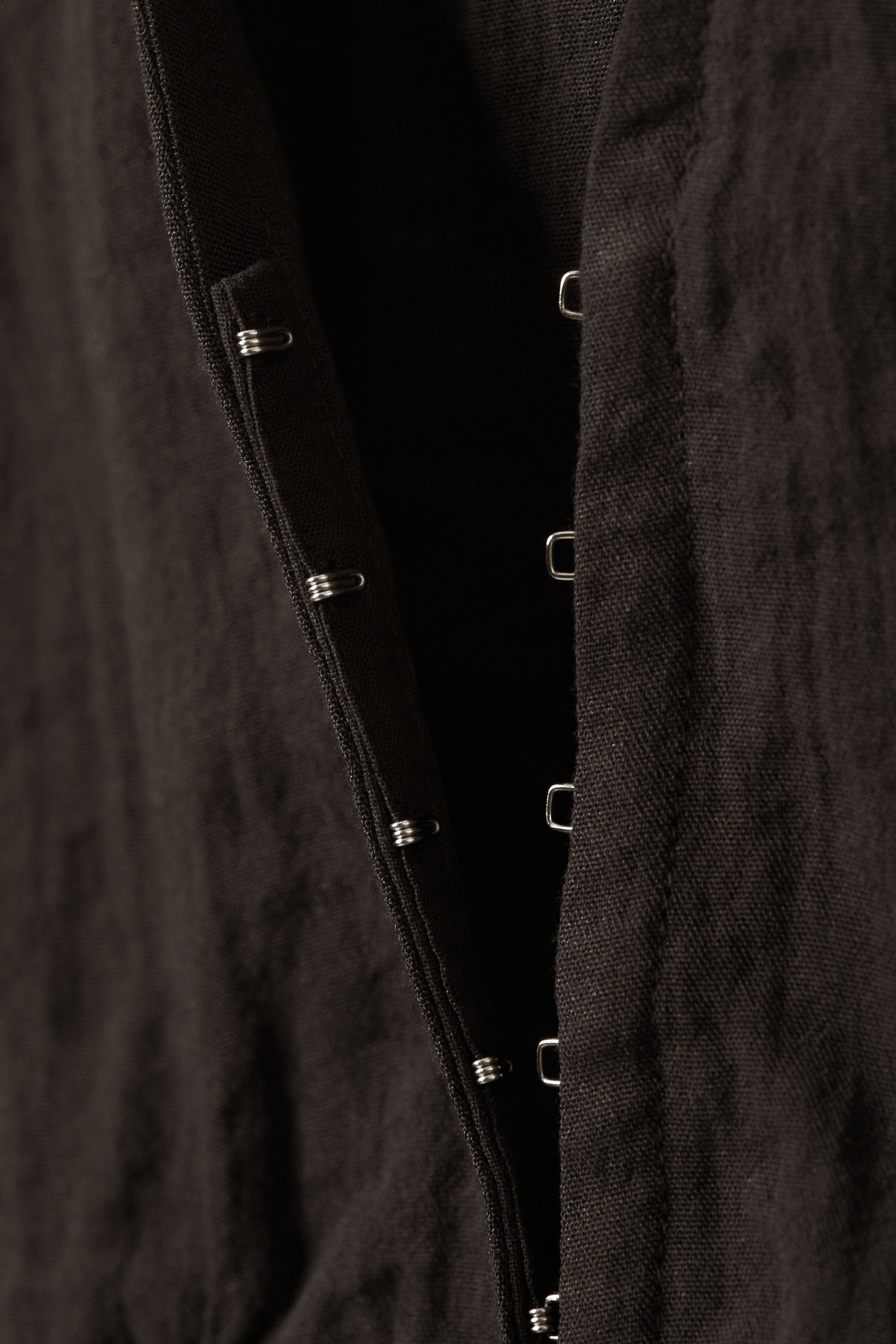 Dark Brown - Sleeveless Crinkle Top - 5