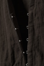 Dunkelbraun - Ärmelloses Knitter-Top - 1