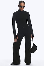 Black - Zipped Sports Jacket - 2