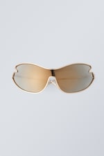 Goldfarben - Sonnenbrille Fly - 0