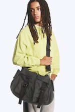 Dunkelgrau - Praktische Weekender-Tasche - 0