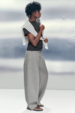 Gråmelerad - Cody scuba-sweatpants - 0