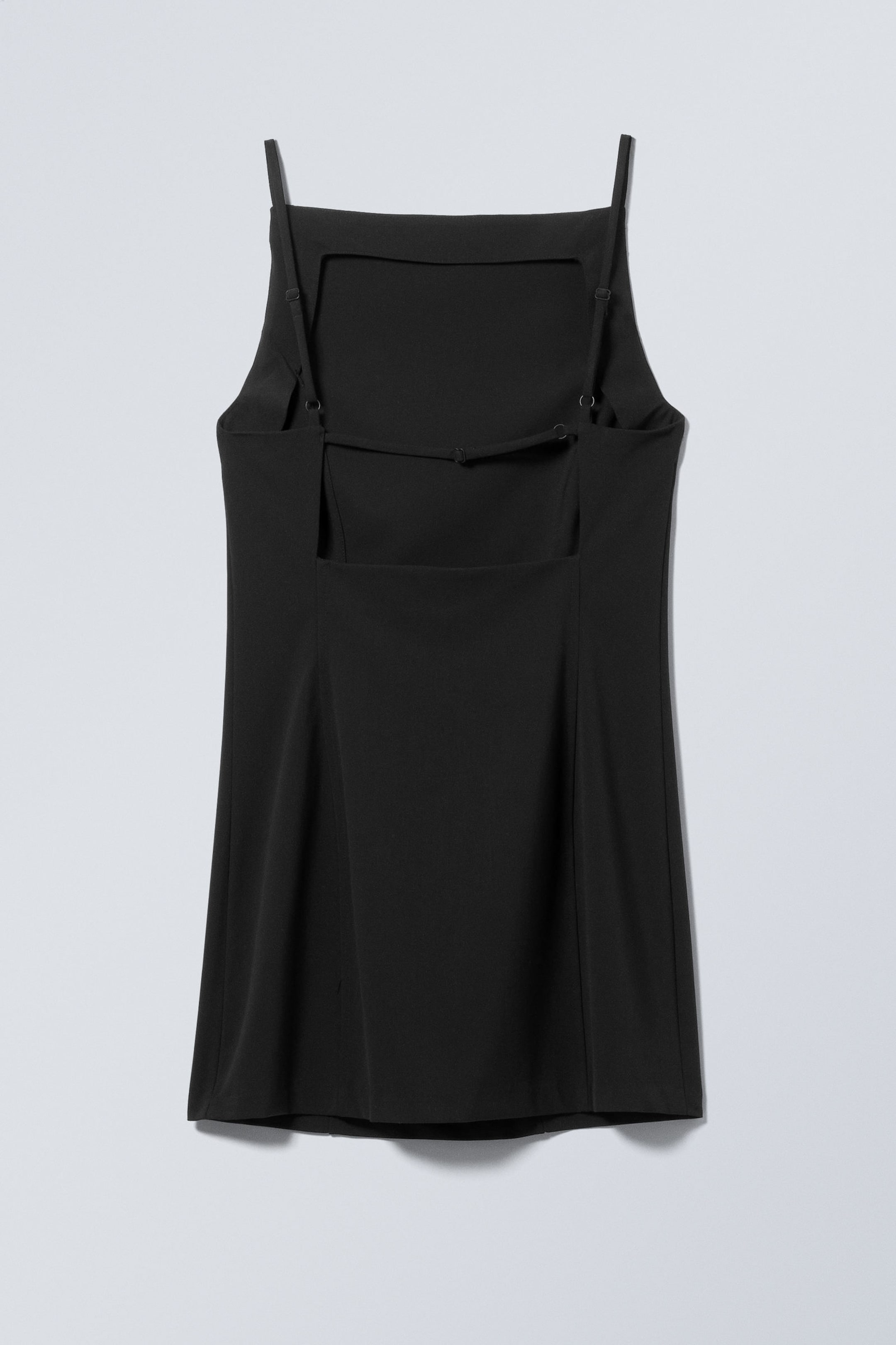 Schwarz - Mini-Anzugkleid - 2