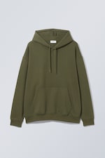Dunkeloliv - Oversized-Kapuzenpullover Richard - 0
