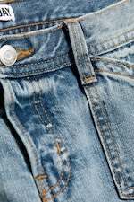 Coastal Black - Ljusblå - ASTER LOW WAIST SLIM BOOTCUT JEANS - 1