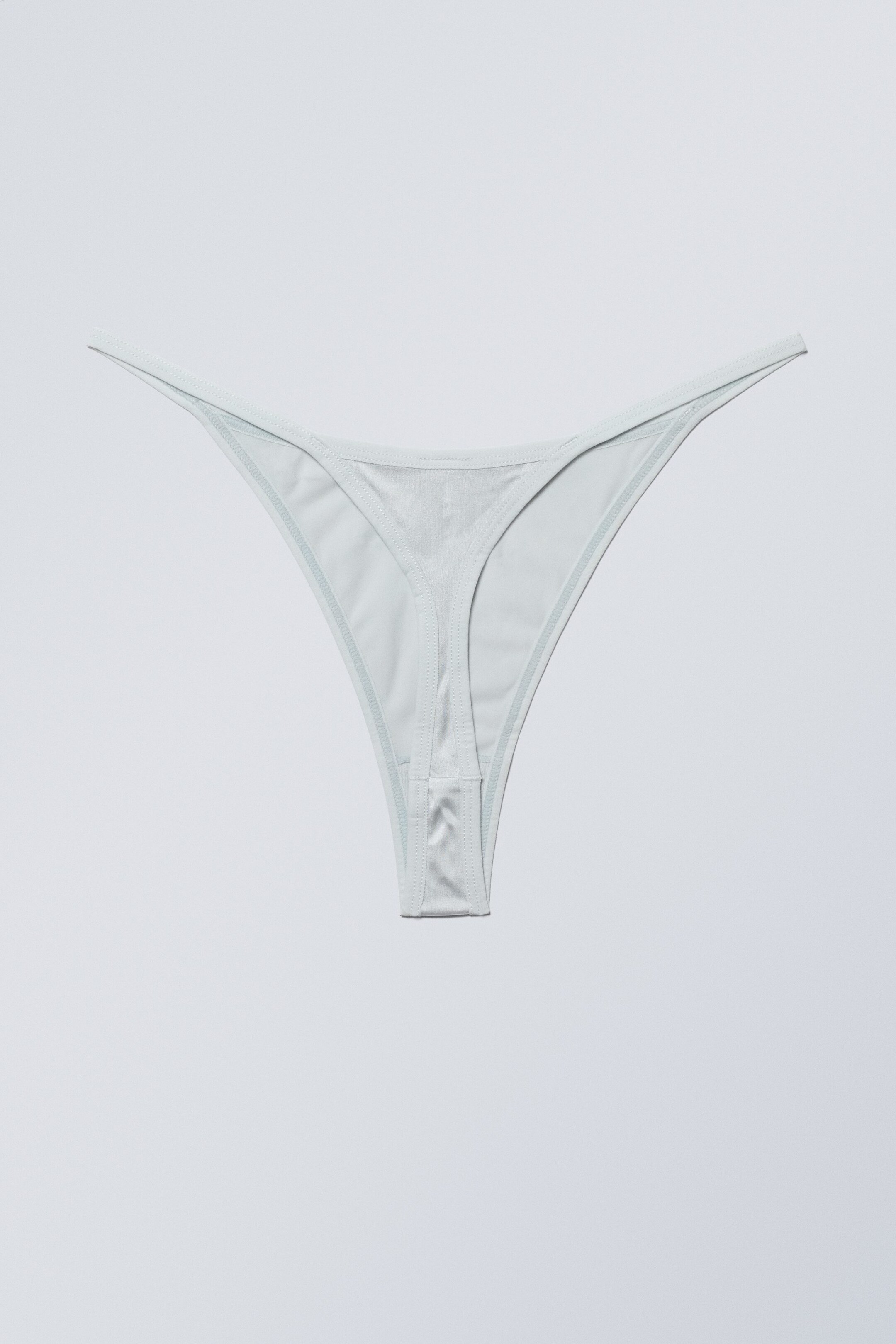 Dusty Grey - Frida Tanga Thong - 1