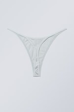 Dusty Grey - Frida Tanga Thong - 1