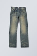 Carson Blue - Middelblauw - Orbit Mid Rise Regular Straight Jeans - 0