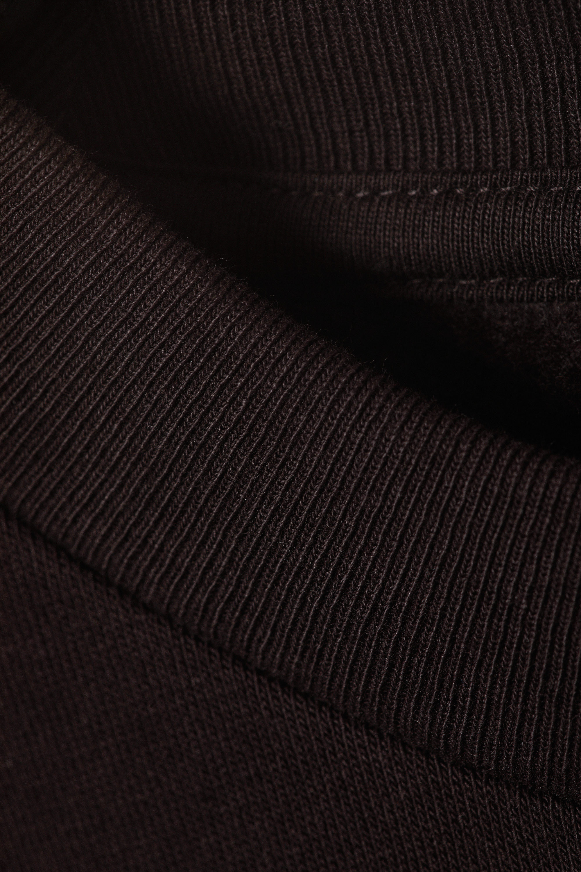 Dark Brown - Loose Fit Sweatshirt - 4