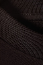 Dark Brown - Loose Fit Sweatshirt - 1