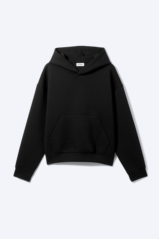 Simon – Scuba-Hoodie - Schwarz/Grau meliert/Dunkelgrün - 1