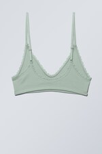 Dimgrön - Donna Cotton Rib Bra - 1