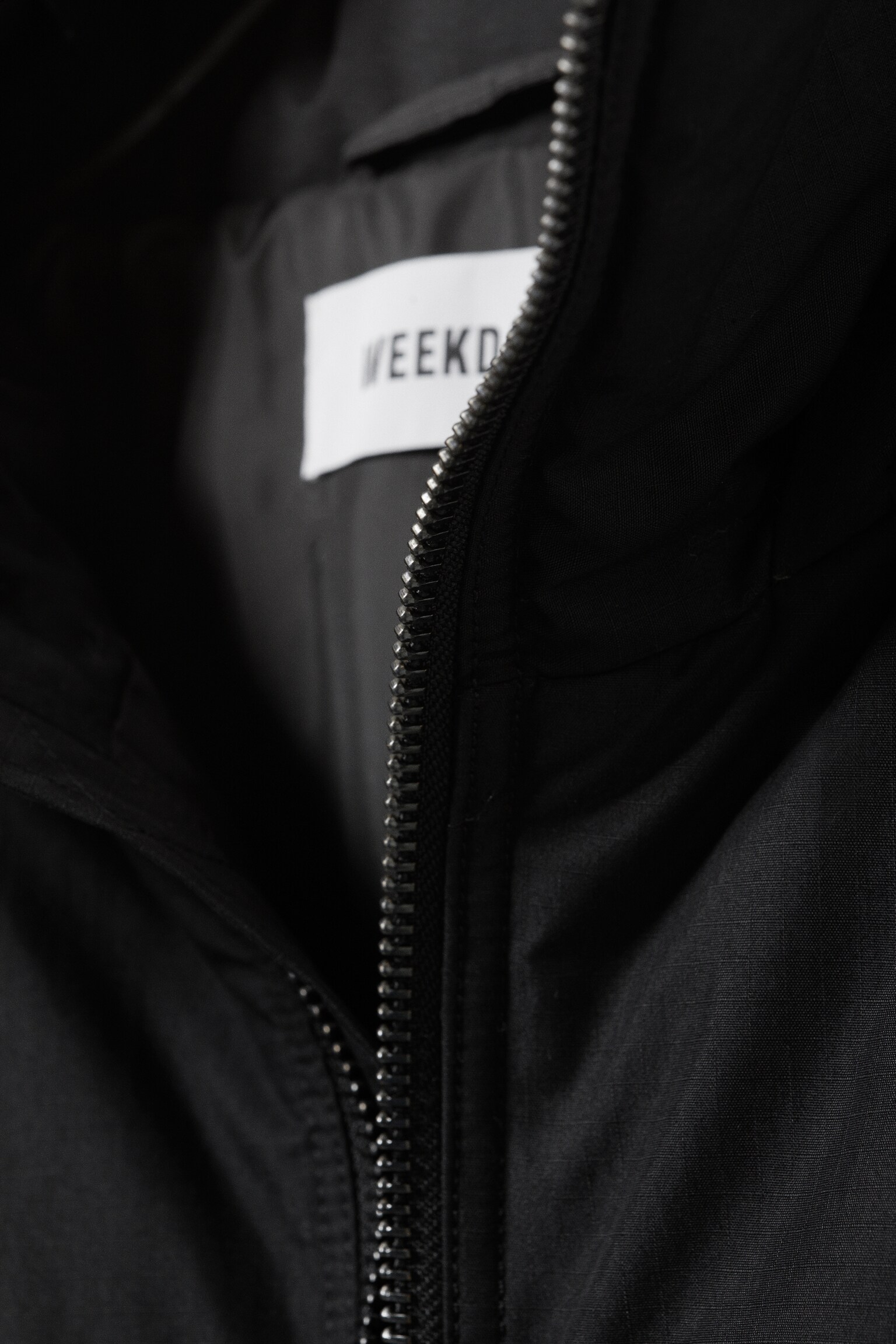 Doudoune rembourrée à capuche - Noir/Marron foncé - 7