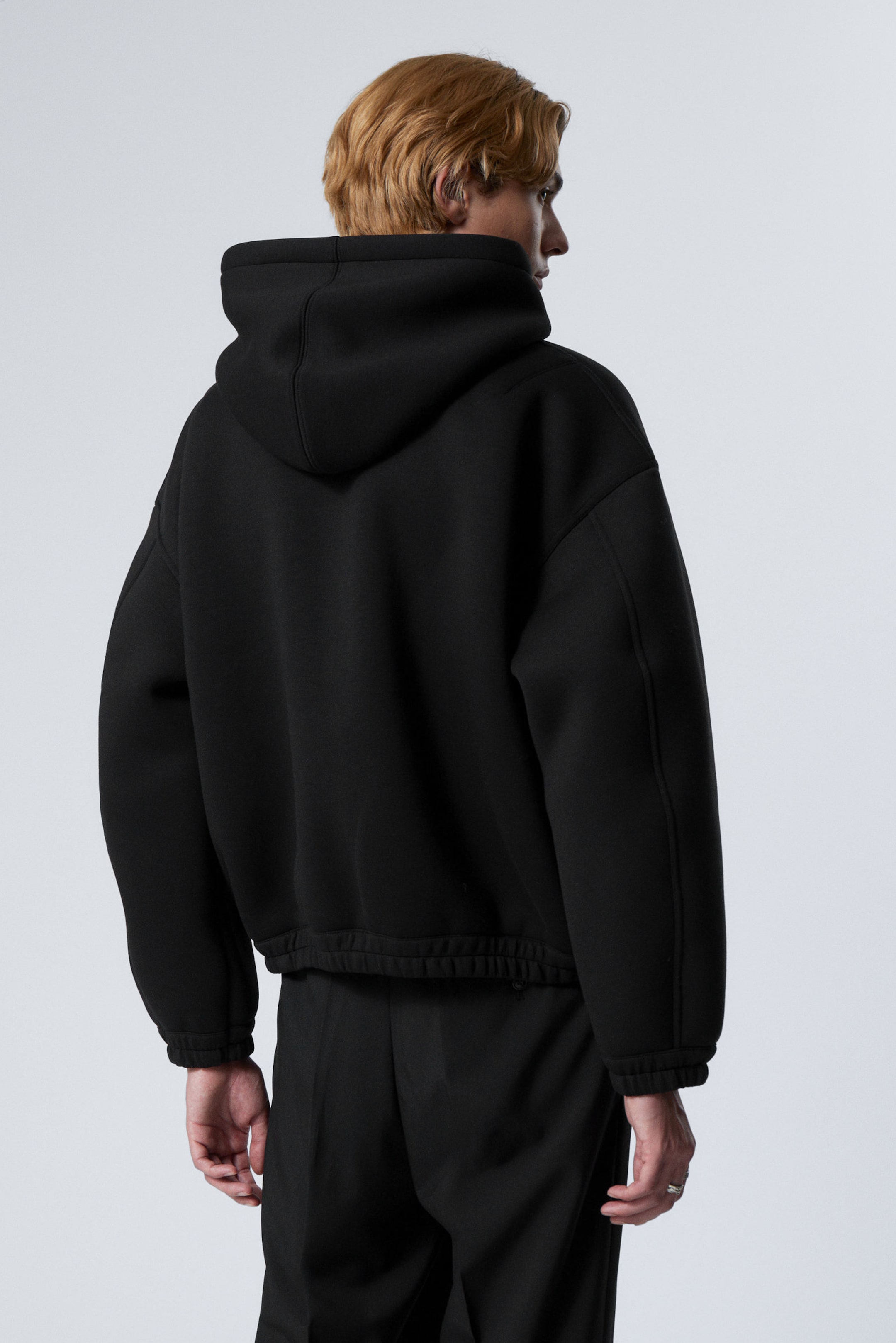 Black - Simon Scuba Zip Jacket - 2