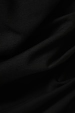 Schwarz - Tanktop mit Raffungen - 4