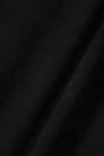 Black - Slim Fit Halterneck Strap Top - 5