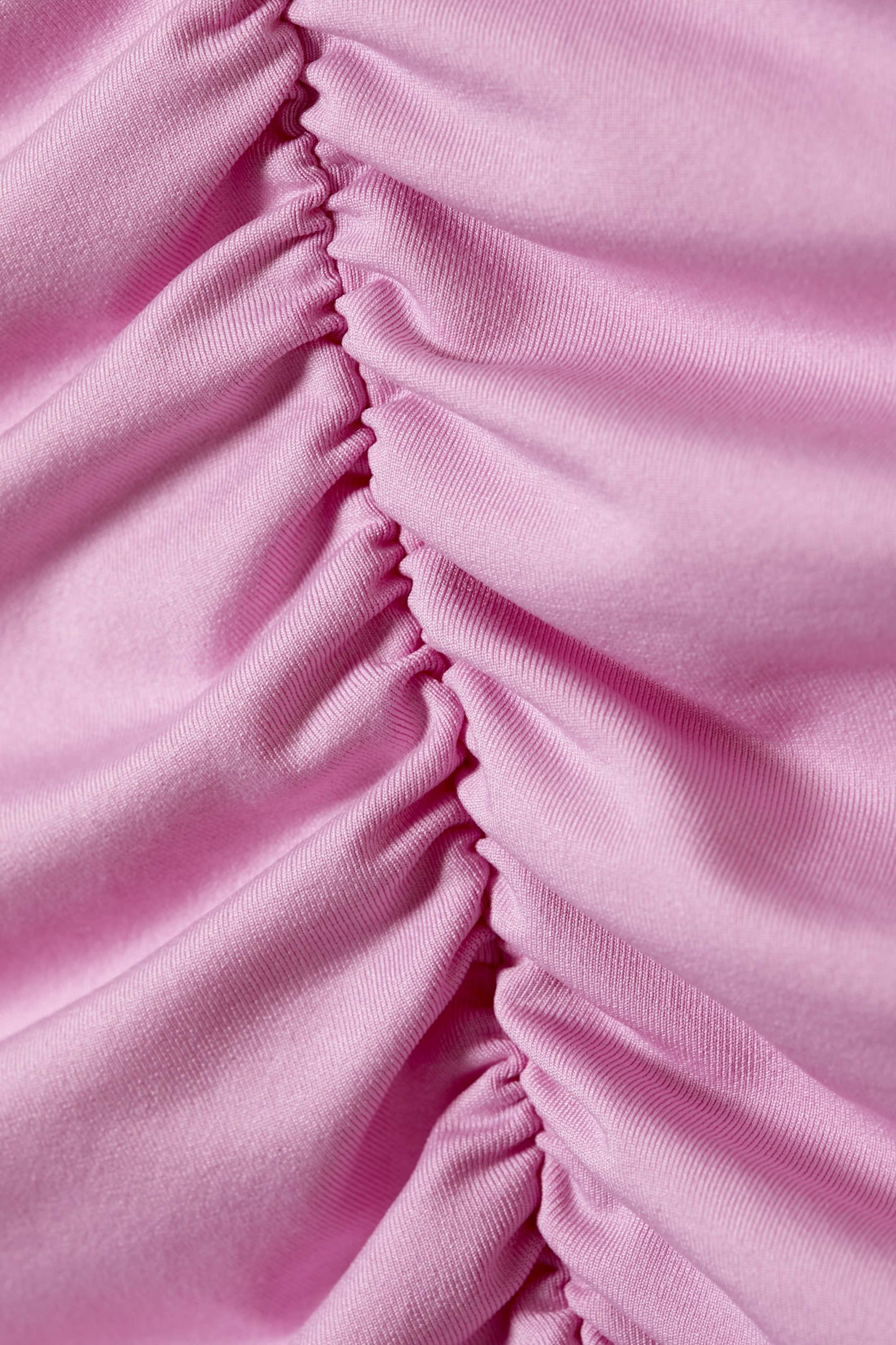 Flieder hell - Gerafftes Knittertop - 2