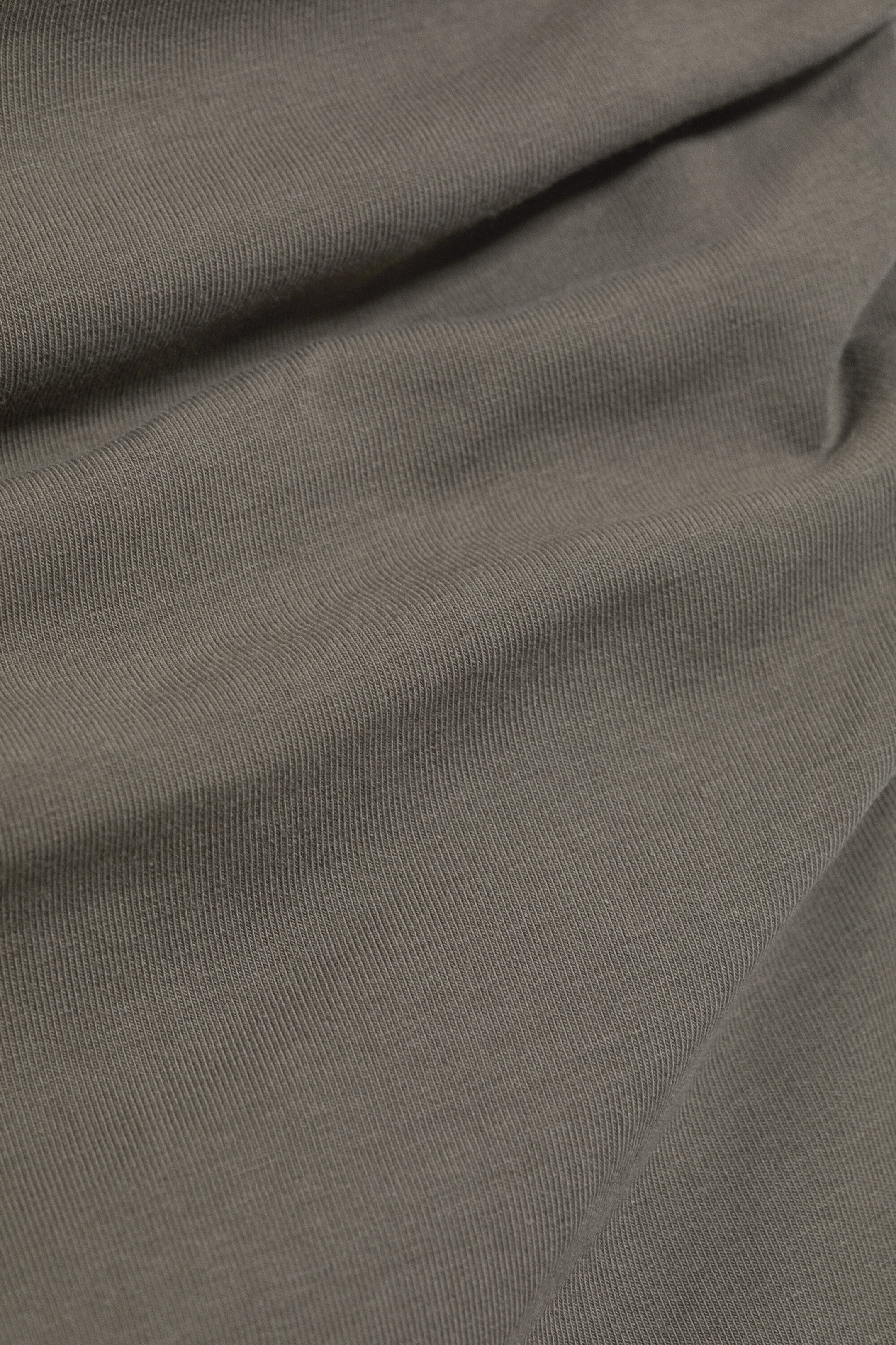 Staubiges Mittelgrau - Neckholder-Top mit quadratischem Ausschnitt - 4