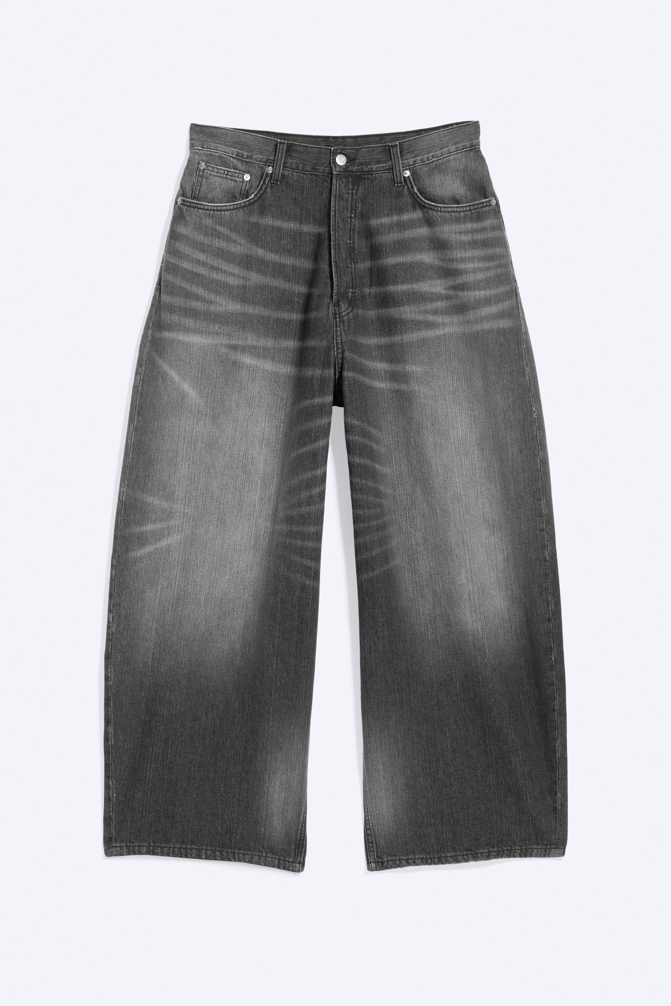 Imperial Black - Black - VOID LOW RISE LOOSE BAGGY JEANS - 5
