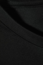 Noir - Haut ajusté à manches longues - 4
