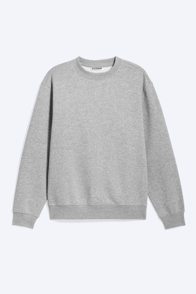 Classic Sweatshirt - Licht oudgrijs gemêleerd/Zwart/Grijs gemêleerd/Donkerblauw - 1