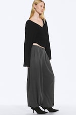 Mørk gråmelert - Dress ballongbukse - 2