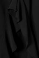 Black - Layered Midi Skirt - 4