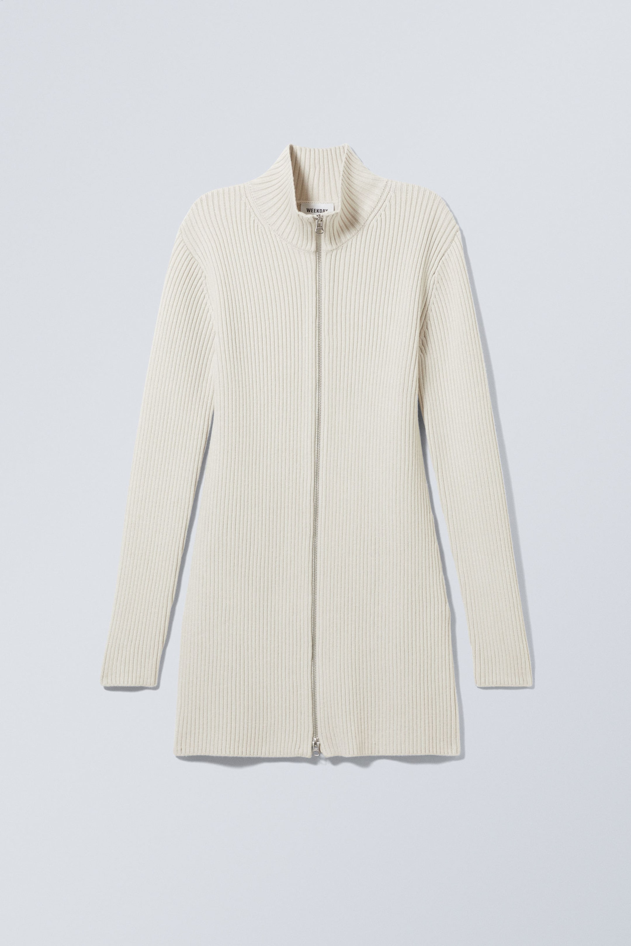 Light Mole - Laila Long Zip Cardigan - 1
