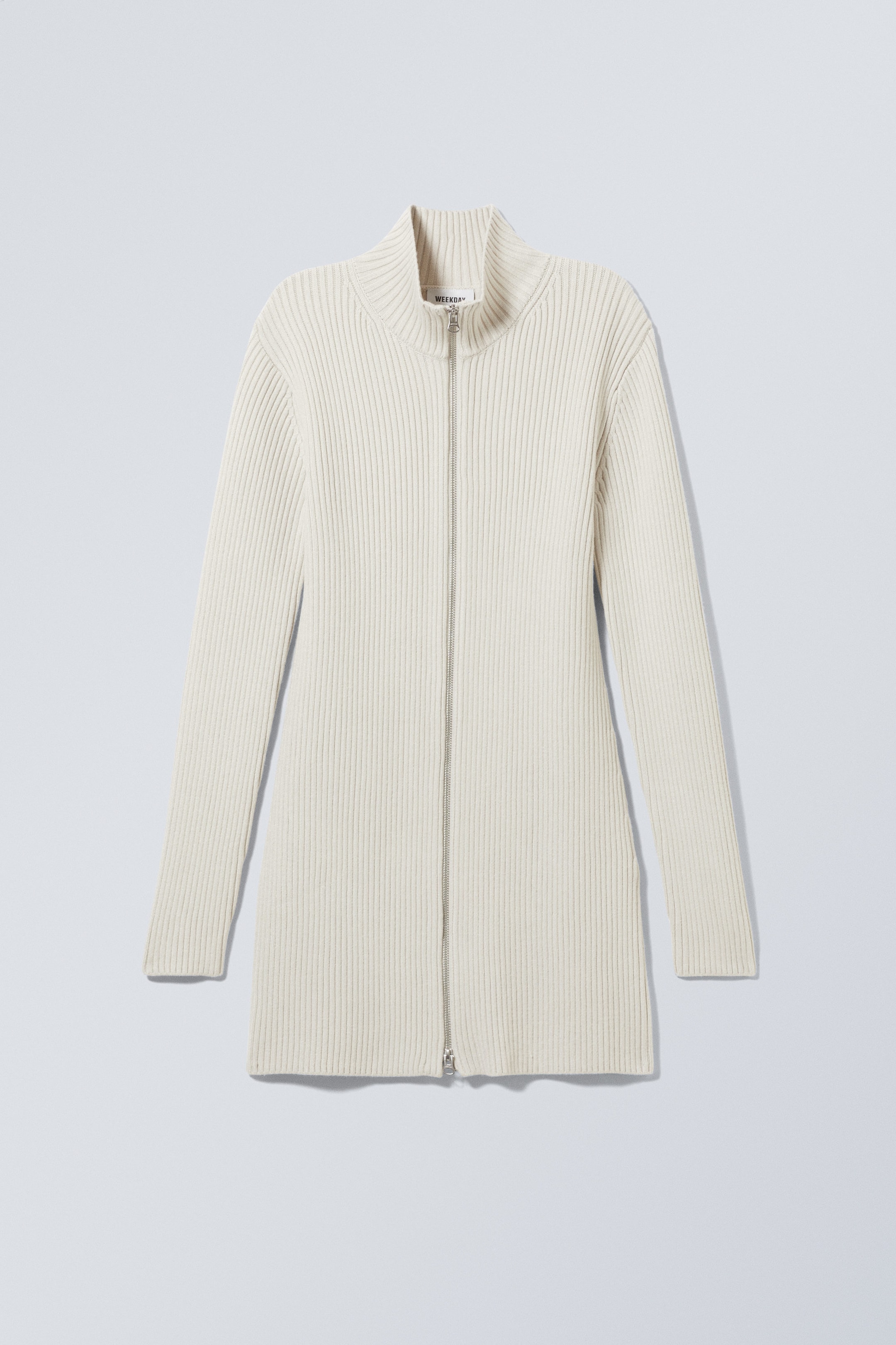 Light Mole - Laila Long Zip Cardigan - 0