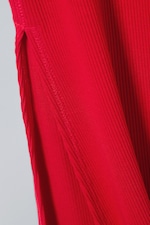 Red - Cybele Slit Tube Top - 1