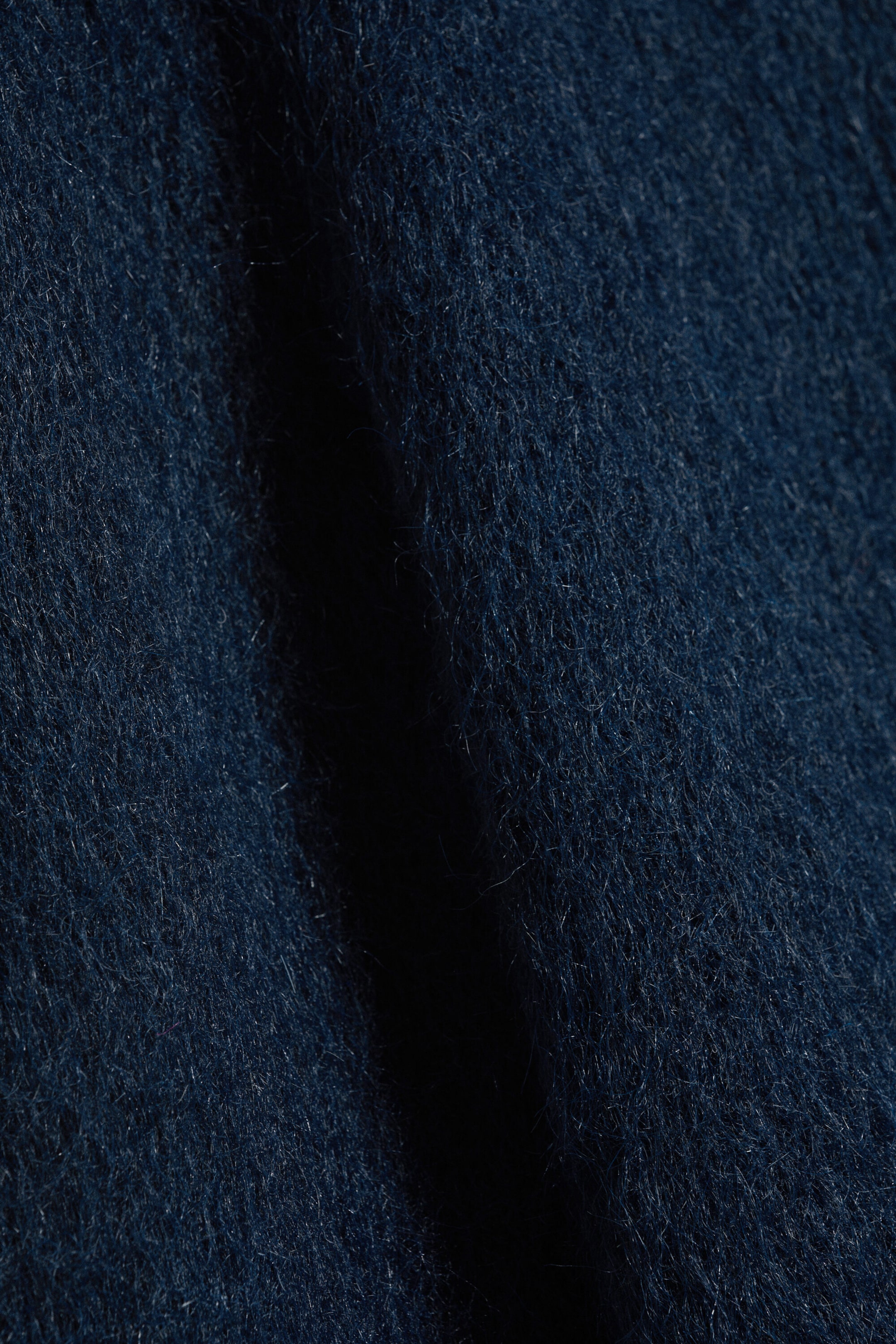 Dark Blue - Knitted Sweater - 6