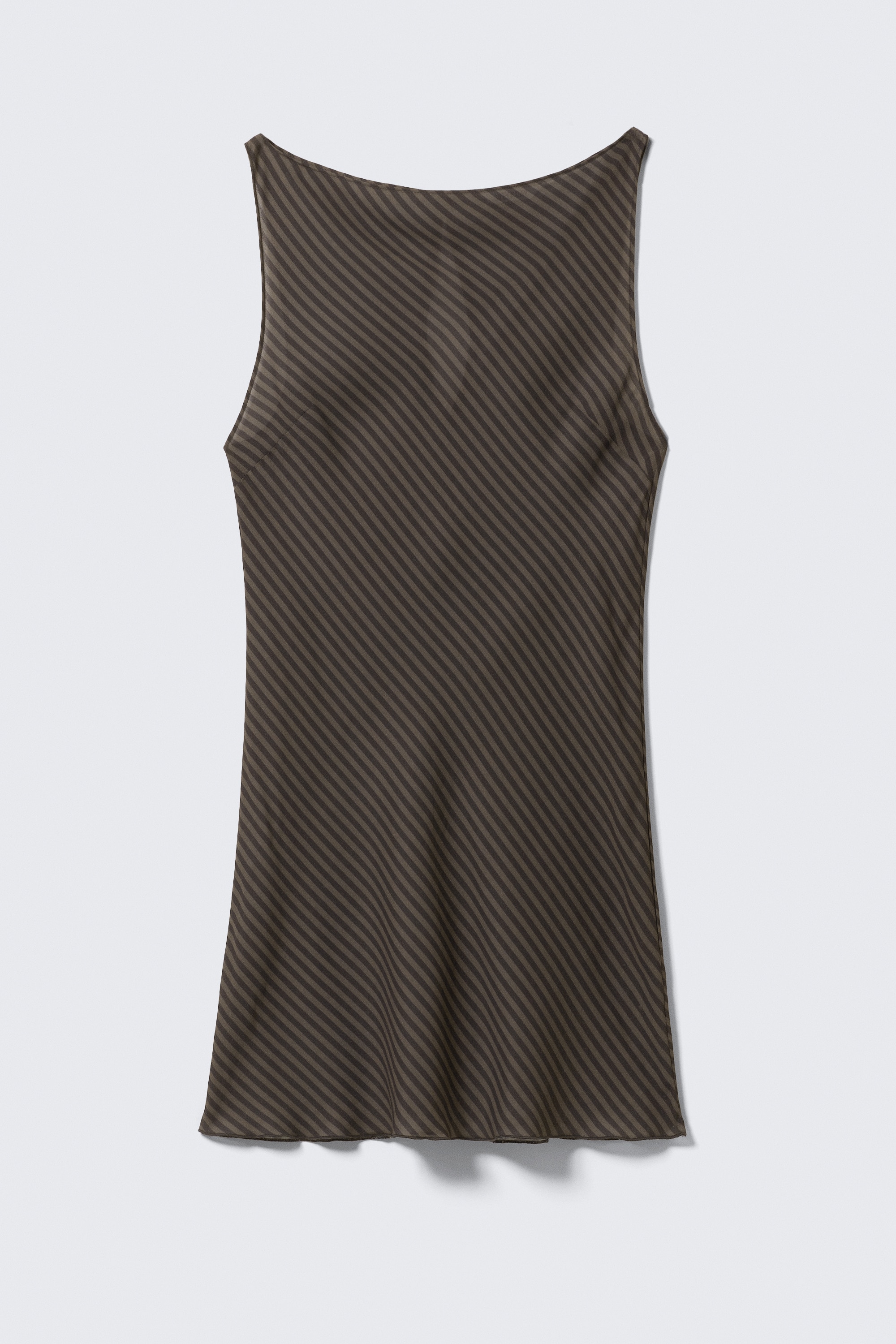 Miniabito senza maniche - Nero e Dark Mole/Grigio scuro/Dark Blue