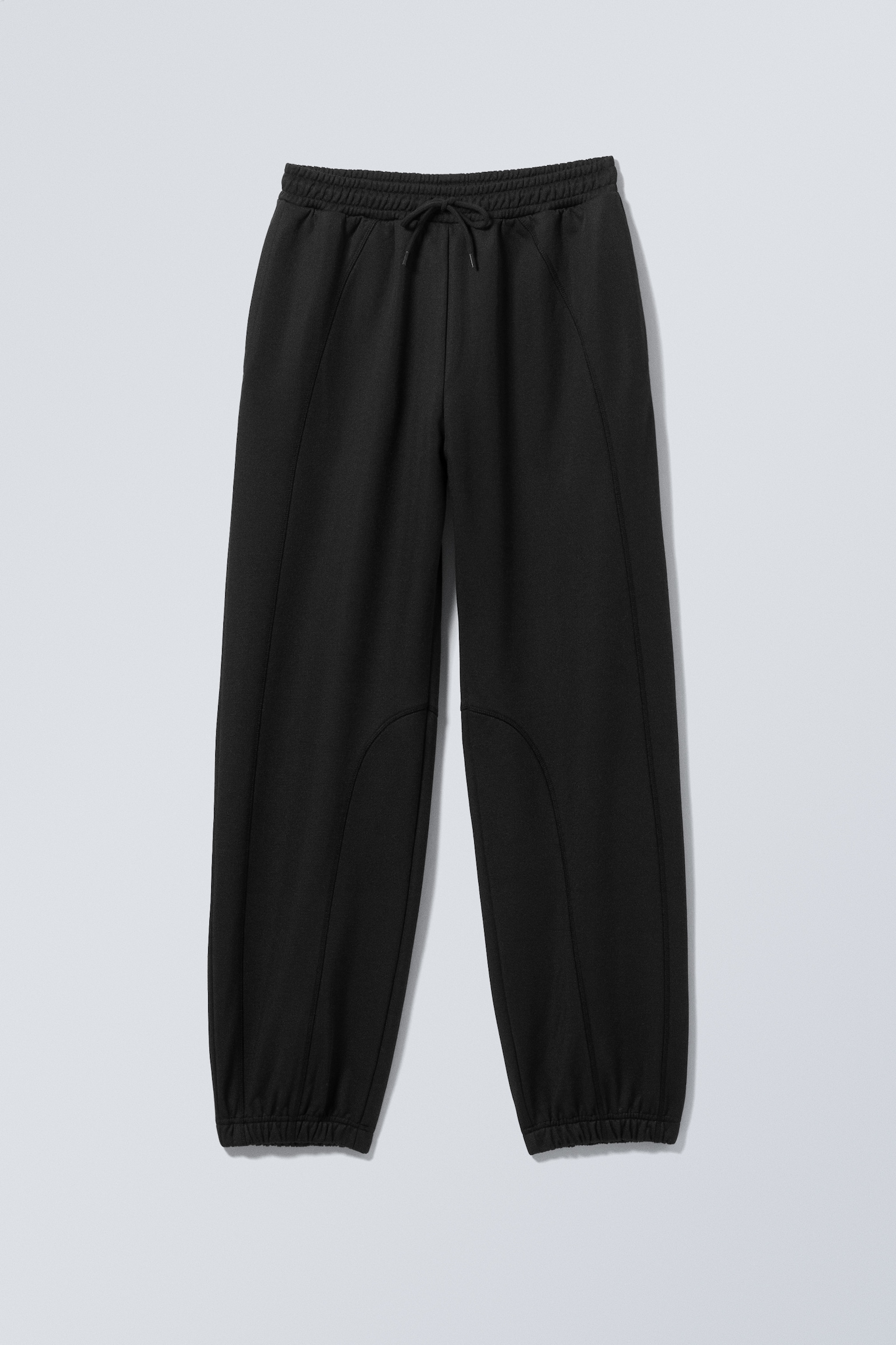 Warm Up Straight Fit Sweatpants - Black