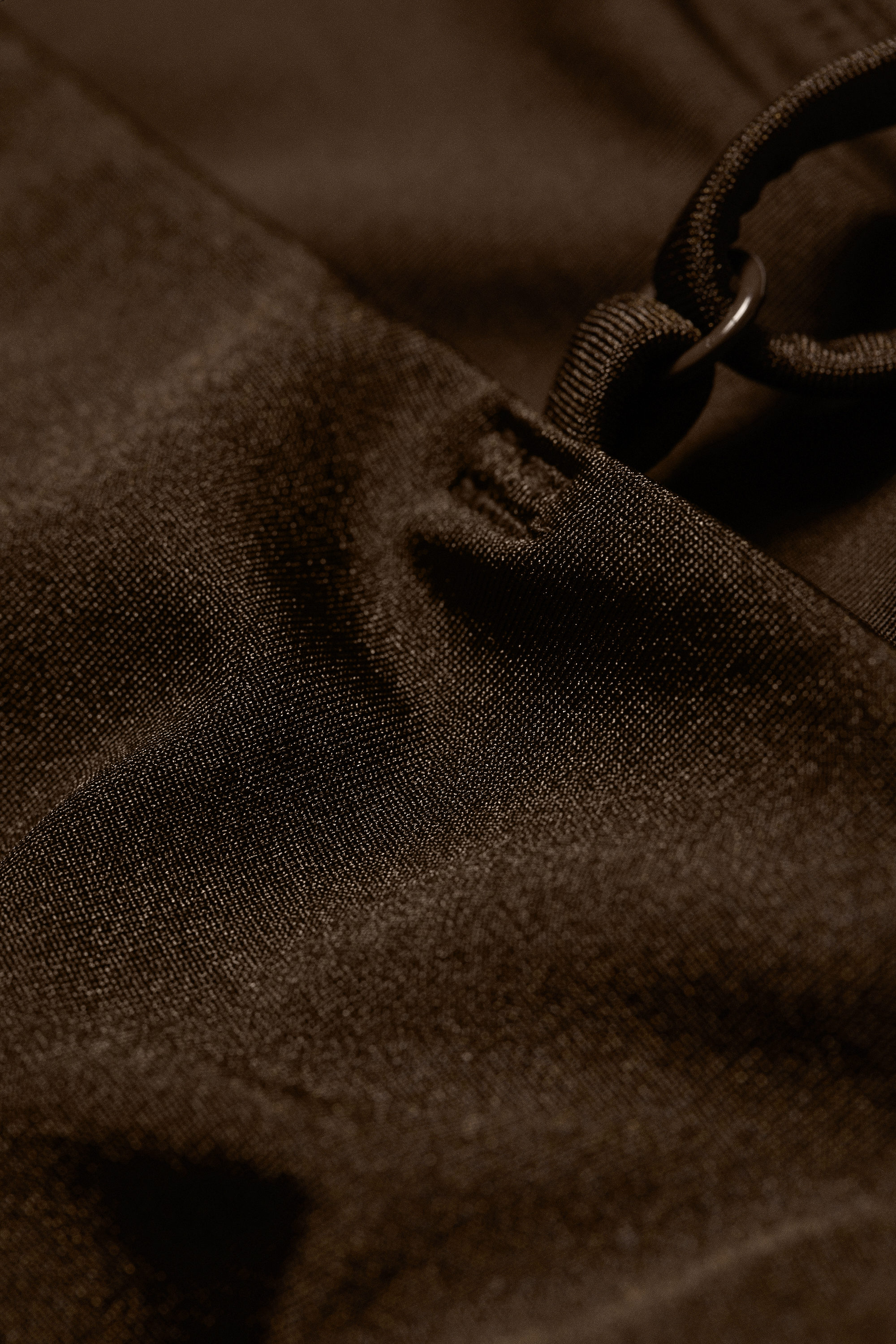 Marron foncé - Haut de bikini encolure dégagée - 5