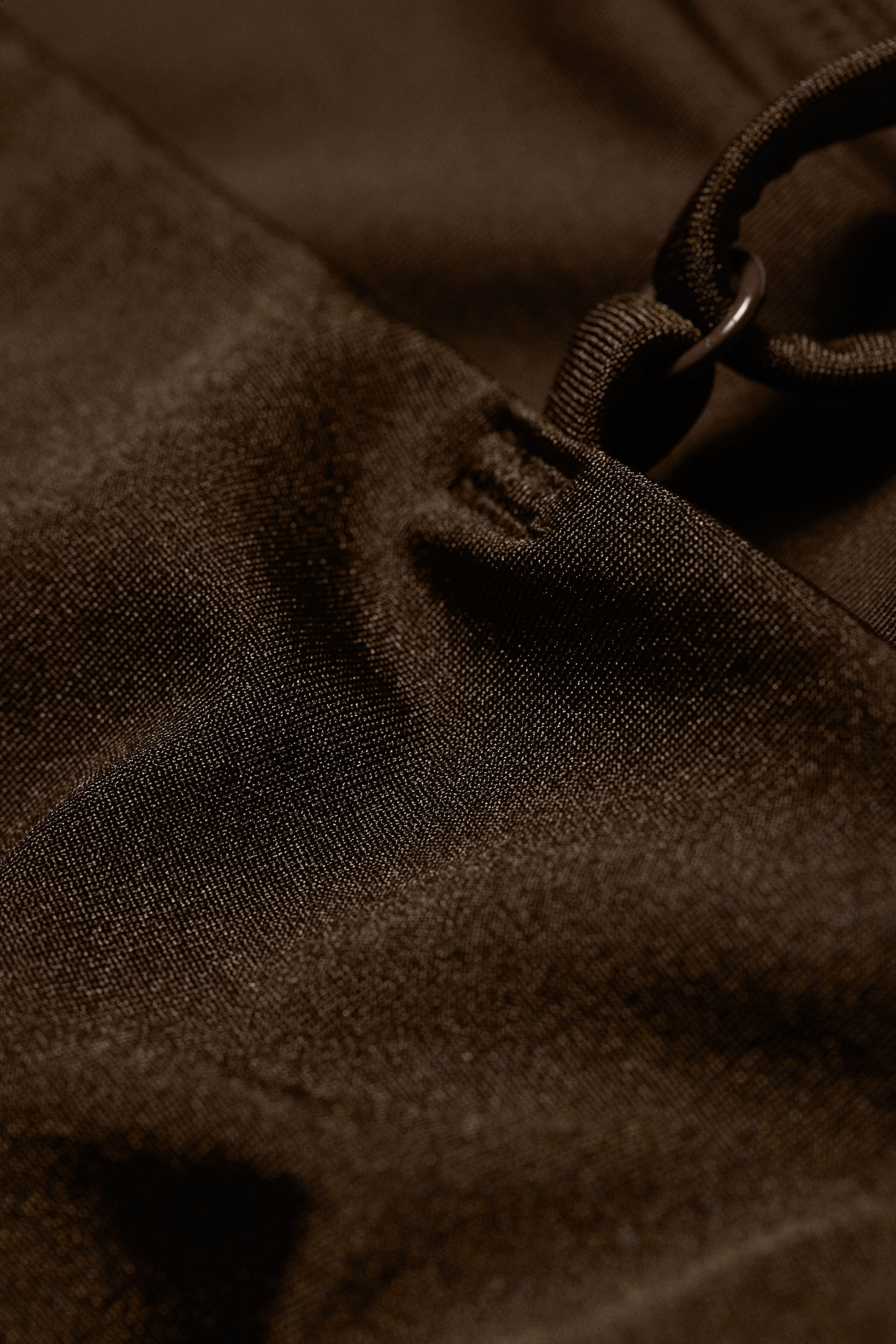 Marron foncé - Haut de bikini encolure dégagée - 5