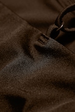 Marron foncé - Haut de bikini encolure dégagée - 5