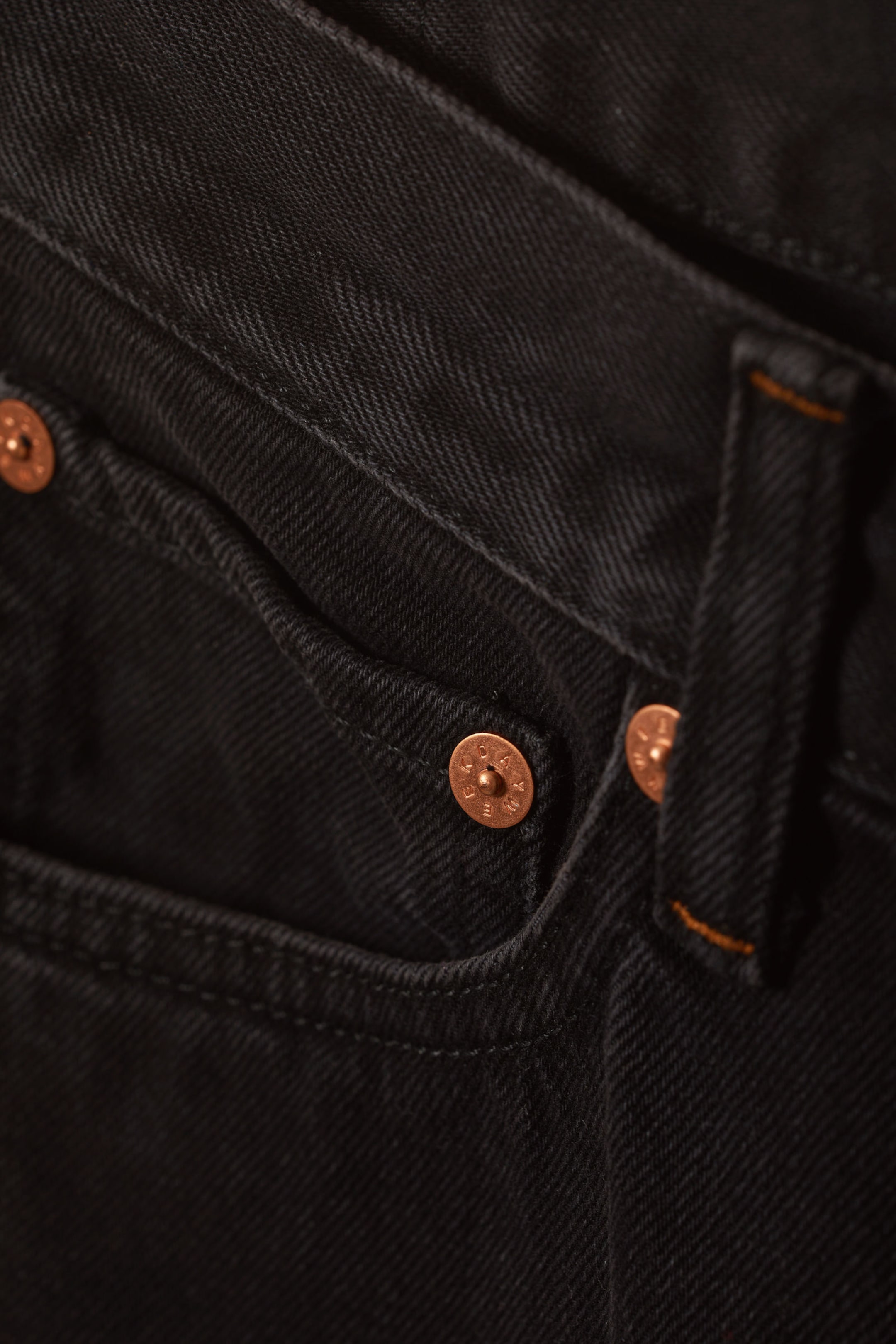 Black - Space Relaxed Denim Shorts - 6