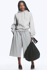 Light Dusty Grey Melange - Standar Hoodie - 2