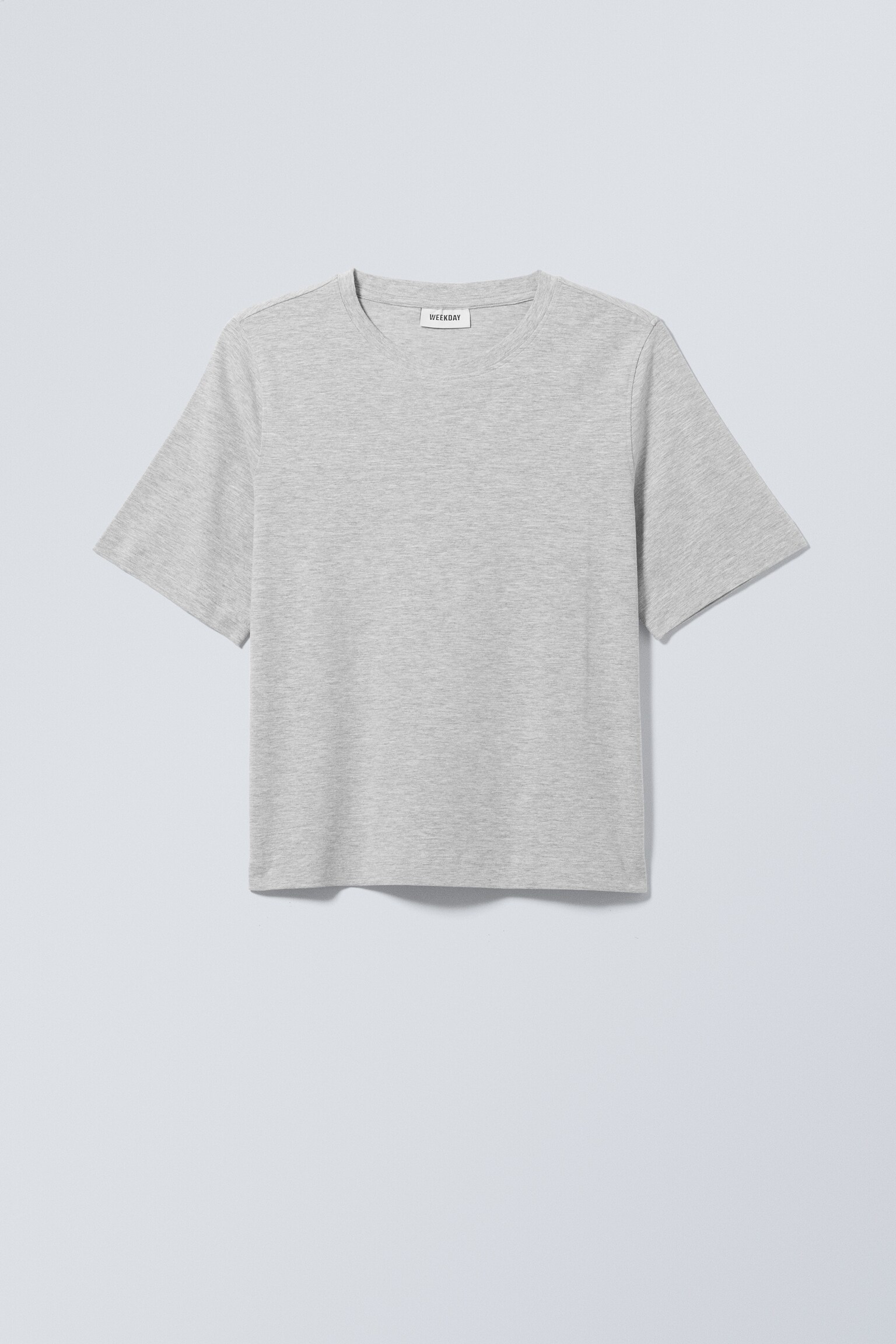 Camiseta boxy Perfect - Gris claro/Negro/Blanco/Azul oscuro/Verde oscuro/Marrón oscuro/Gris claro jaspeado - 1