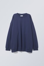 Dark blue - Super Oversized Sweatshirt - 0