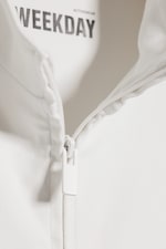 White - Zipped Sports Jacket - 5