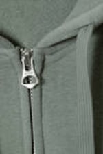 Dusty Grey - Boxy Midweight Zip Hoodie - 1
