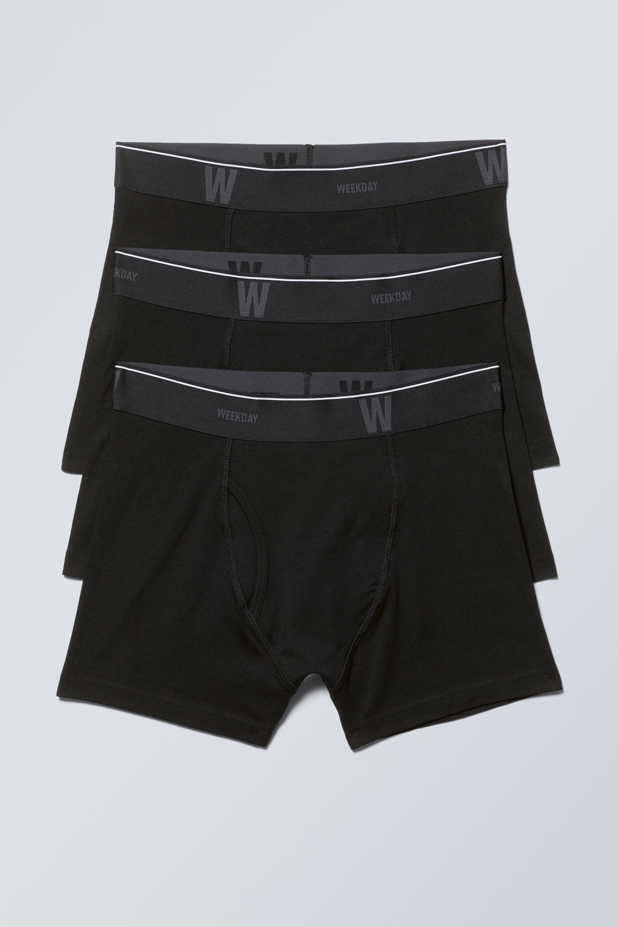 Agrandir l'image: Lot de 3 boxers avec logo - Noir - HOMME | H&M CH 1