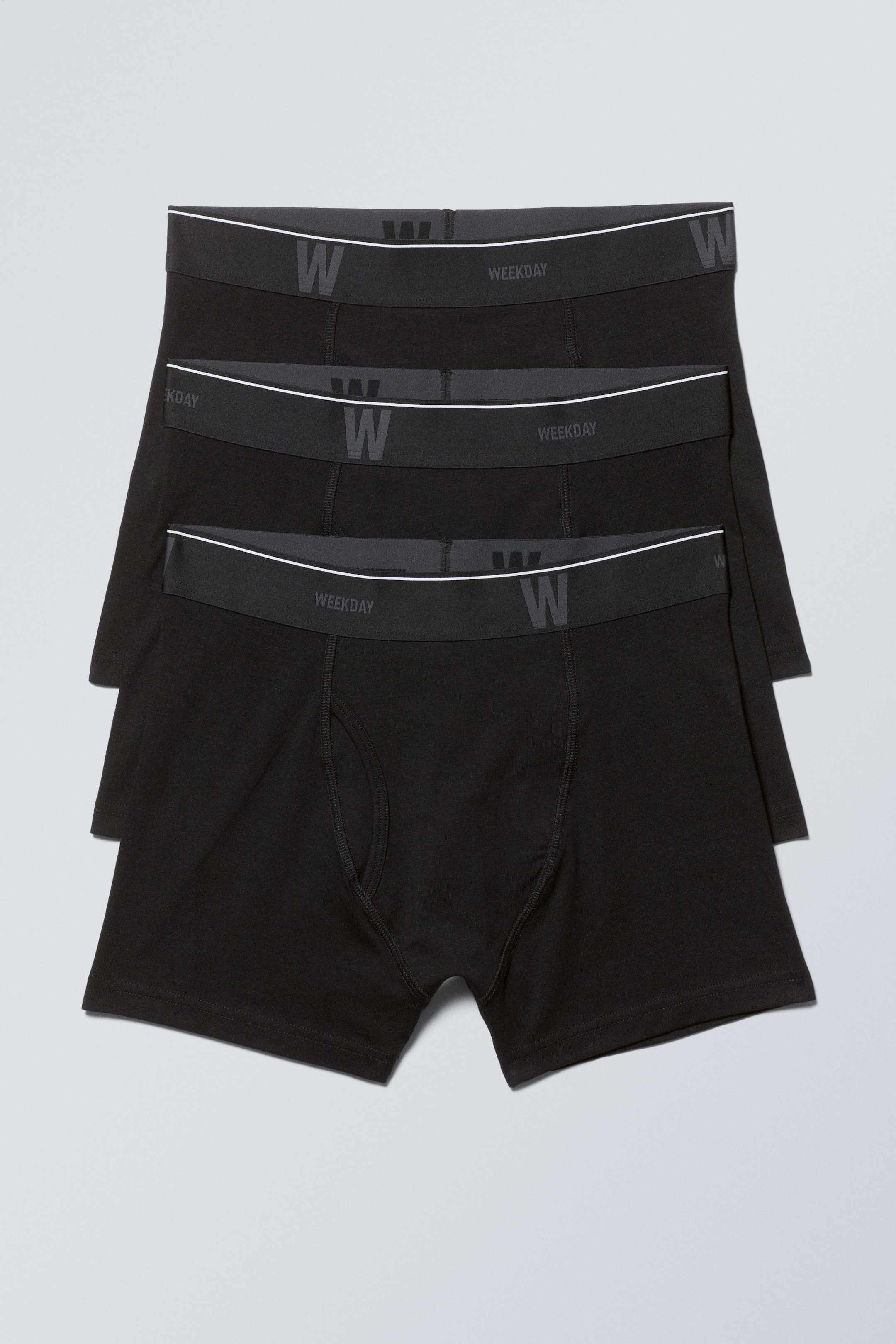 Black - 3-pack Logo Boxer Briefs