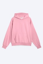 Gewaschenes Rosa - Hoodie mit weiter Passform - 4
