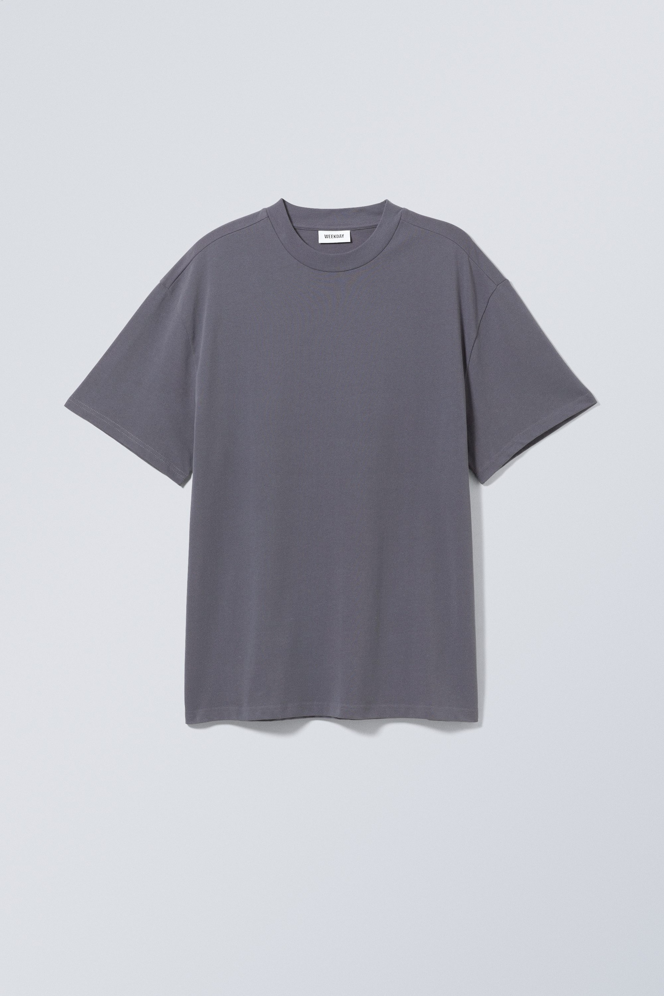 Fliedergrau - Großartiges Heavyweight-T-Shirt - 0