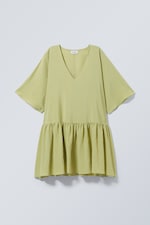 Dusty Green - Minou Short Dress - 0
