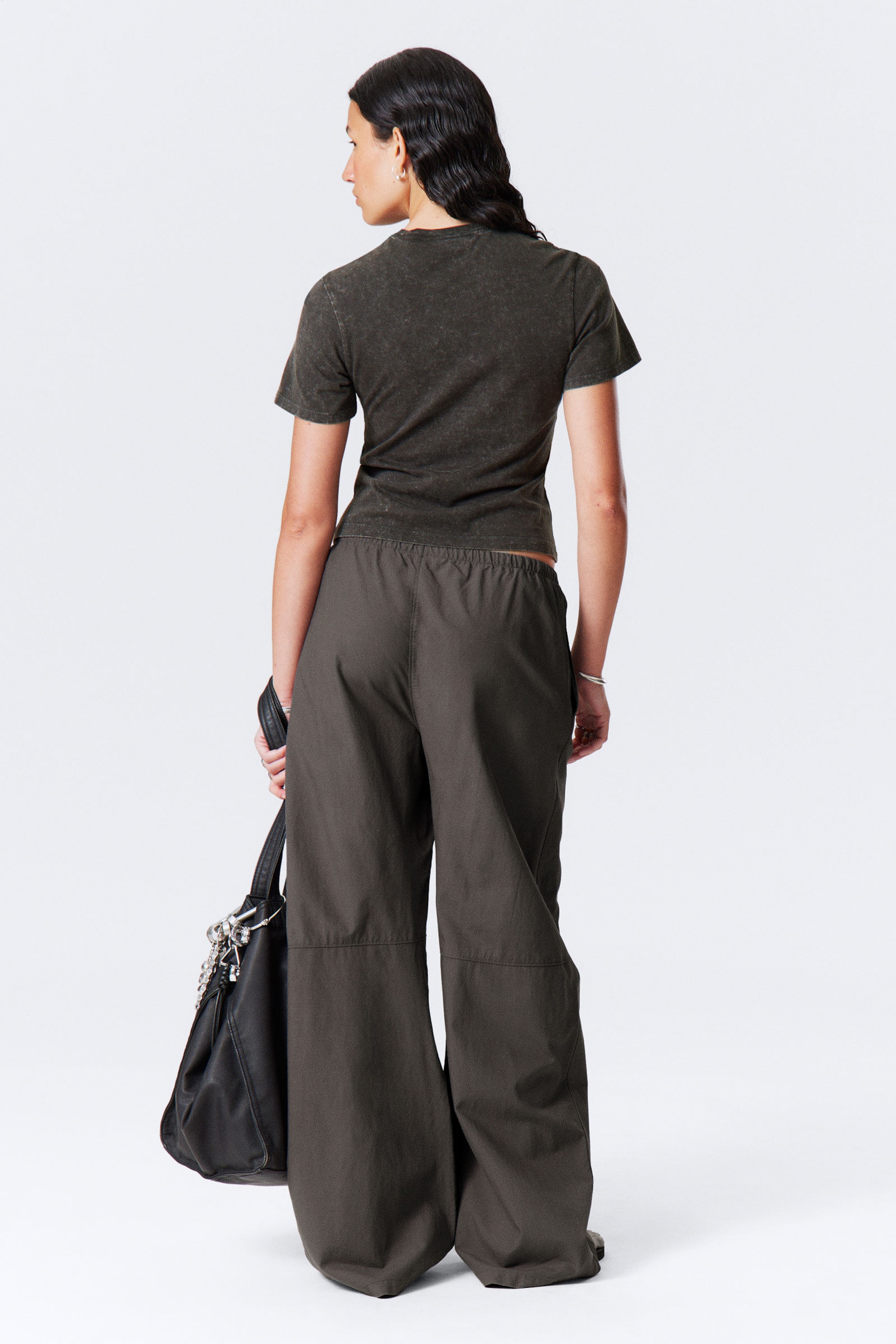 Dunkelgrau - "Bending Reality" - Bedrucktes Slim-Fit-T-Shirt - 2